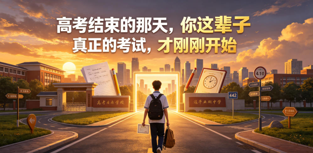 付费文章:高考结束的那天,你这辈子真正的考试,才刚刚开始-云阁资源网