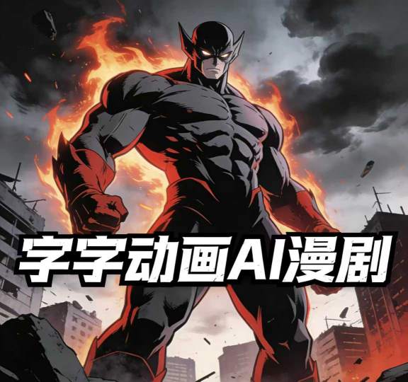 字字动画AI漫剧2026年第1期系统课程,小白看完就能学会实操的漫剧课,单人月收1-3W-云阁资源网